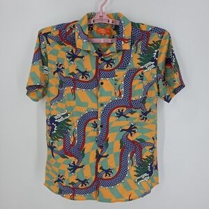 Negative‎ Space Men s Swim Suit with Matching Shirt Vivid Colors Size M
